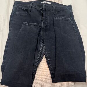 Levi's Women's High Rise Black Jeans